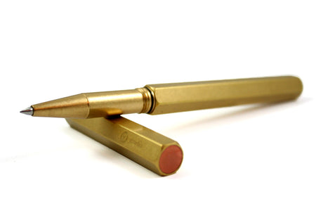Y Studio - Classic Revolve - Rollerball Pen - Brass - Papier Plume