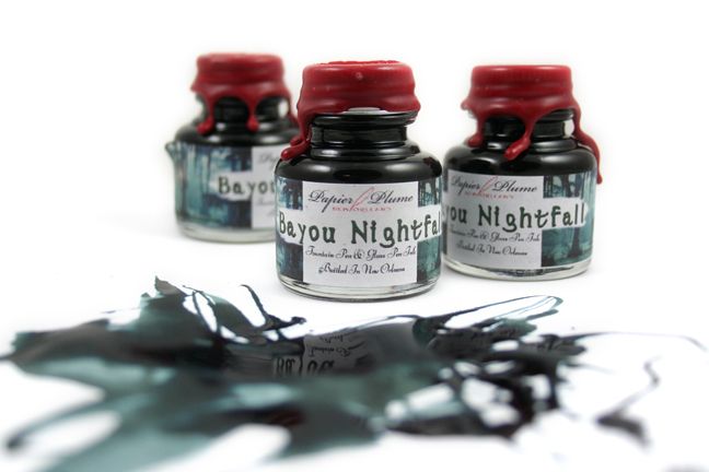 Papier Plume - New Orleans Collection Fountain Pen Ink - Bayou Nightfall