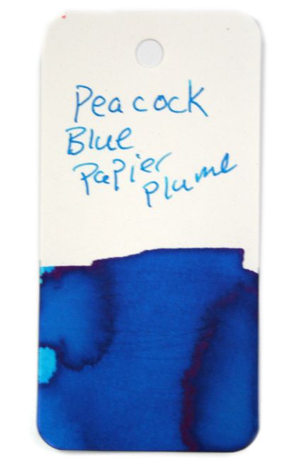 Papier Plume - Fountain Pen Ink - Peacock Blue
