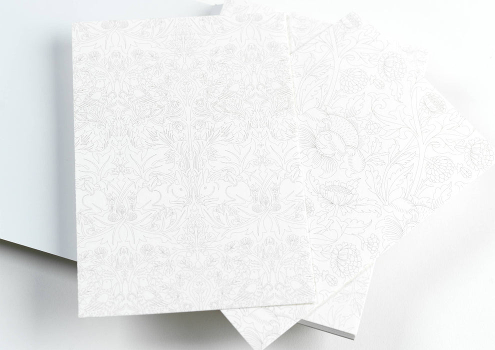 William Morris Watercolour Postcard Book - Papier Plume