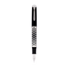 Pelikan Souverän M805 fountain pen with metal sleeve, featuring a sleek design and gold accents, displayed on a white background.