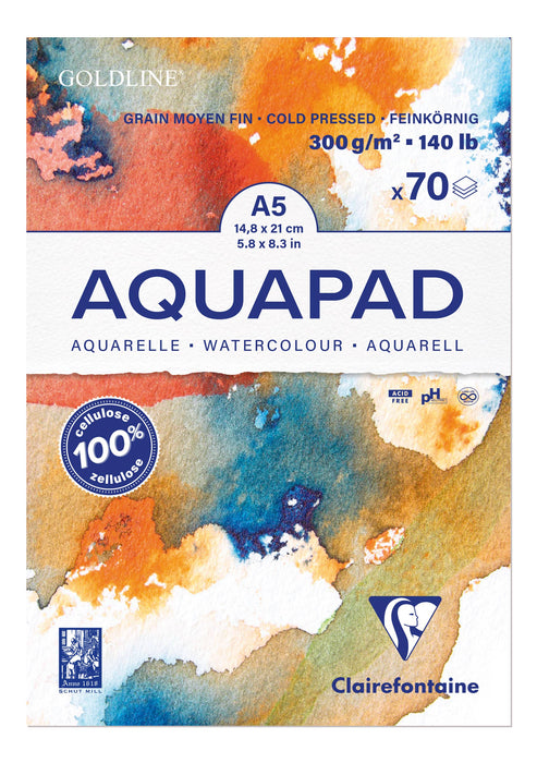 Clairefontaine - Aquapad Watercolor Paper - 300gsm