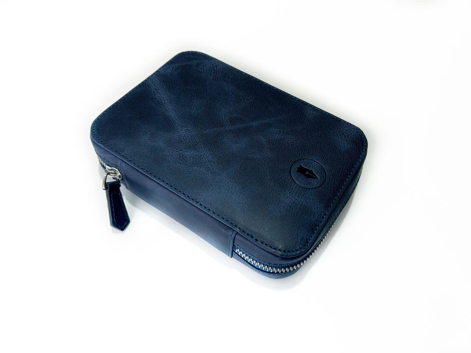 Eng Leather Co. - 4 Slot Leather Pen Case - Night Sky