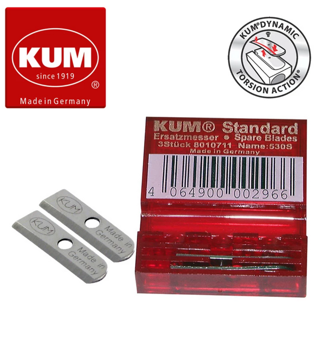 KUM Standard Pencil Sharp Blades 530S