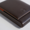 Eng Leather Co. - 5 Pen Hard Case Brown - Papier Plume