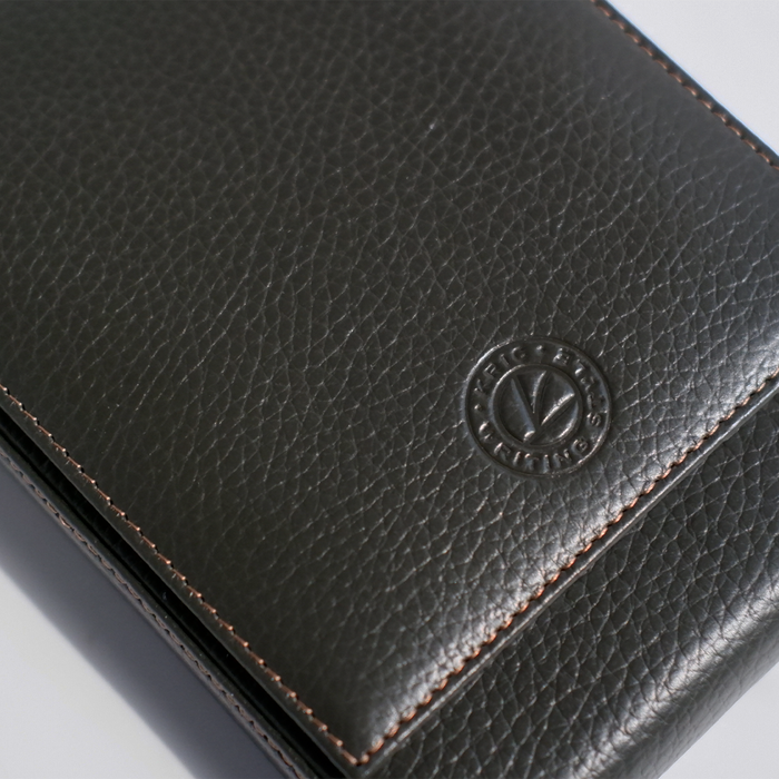 Eng Leather Co. - 5 Pen Hard Case Green - Papier Plume