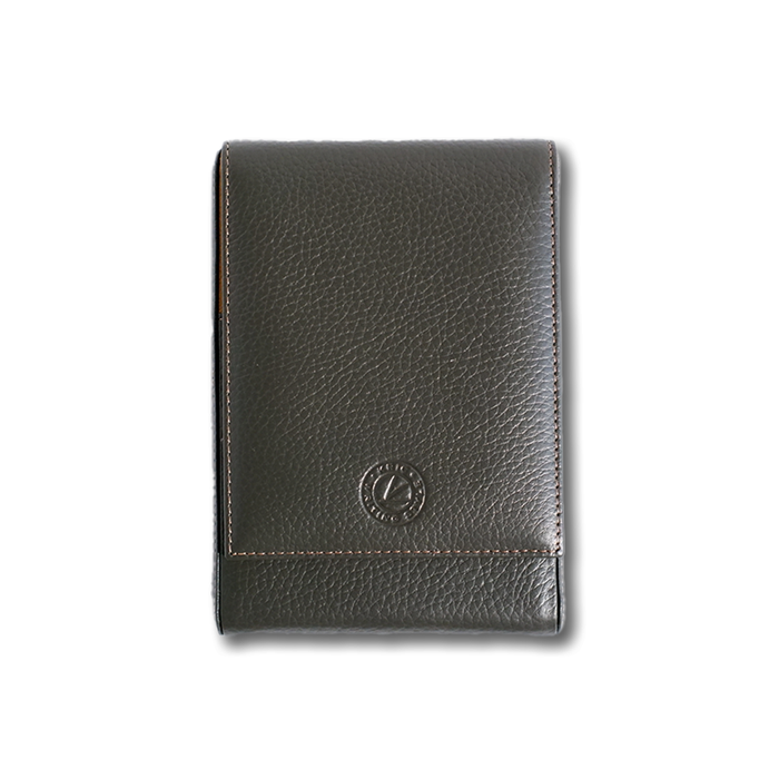 Eng Leather Co. - 5 Pen Hard Case Green - Papier Plume