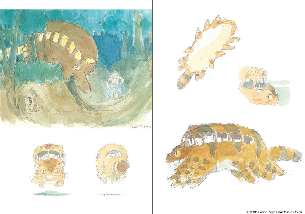 Studio Ghibli My Neighbor Totoro Journal (Let's Ride the Cat Bus) - Papier Plume