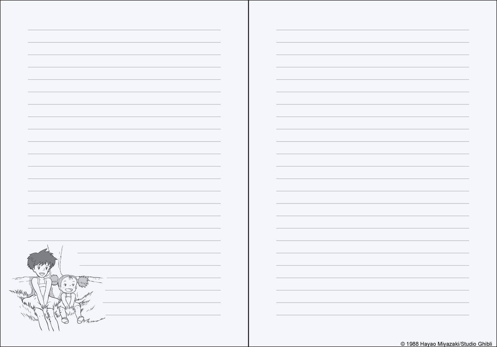 Studio Ghibli My Neighbor Totoro Journal (Let's Ride the Cat Bus) - Papier Plume