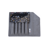 Cathay Rippling Sakura pen case with vibrant floral design, made of durable material for storing pens and small stationery.
