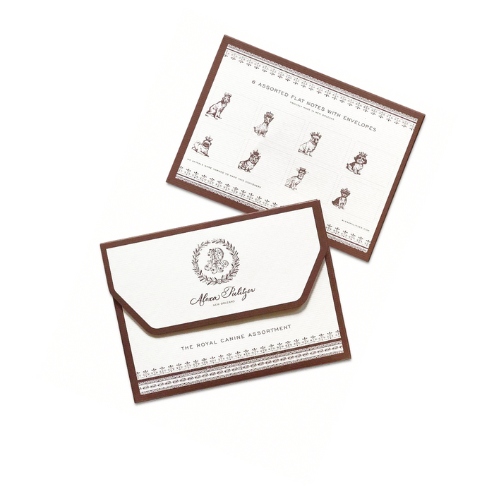 Alexa Pulitzer - 8 Assorted Dog - Notes and Envelopes
