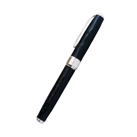 Grifos - Alligator Leather Black - Fountain Pen - Papier Plume