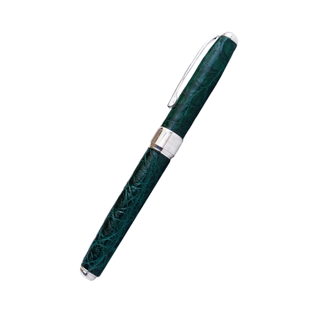 Grifos - Alligator Leather Green - Fountain Pen - Papier Plume