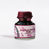 Papier Plume American Beauty Rose fountain pen ink bottle with red and pink ink, showcasing elegant packaging and vibrant color.