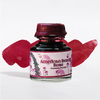 Papier Plume American Beauty Rose fountain pen ink bottle with vibrant pink ink, showcased in a close-up shot.