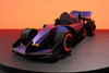 Assembli Race Car octane blue front zoom
