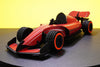 Assembli Race Car red hot front zoom