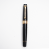 Aurora  Optima - Black Fountain Pen - Gold Trim - Papier Plume