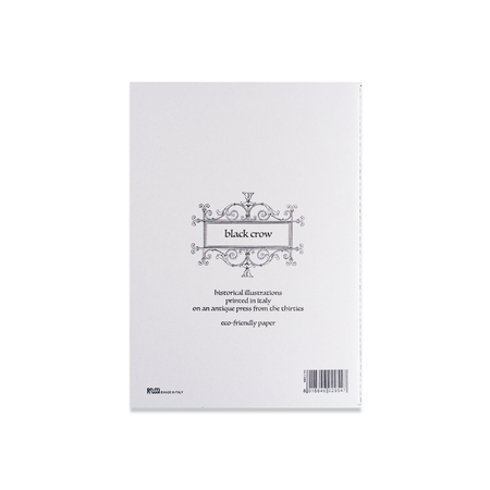 Rossi - Journals - Soft cover - Stitched - Crow - A5 - Papier Plume