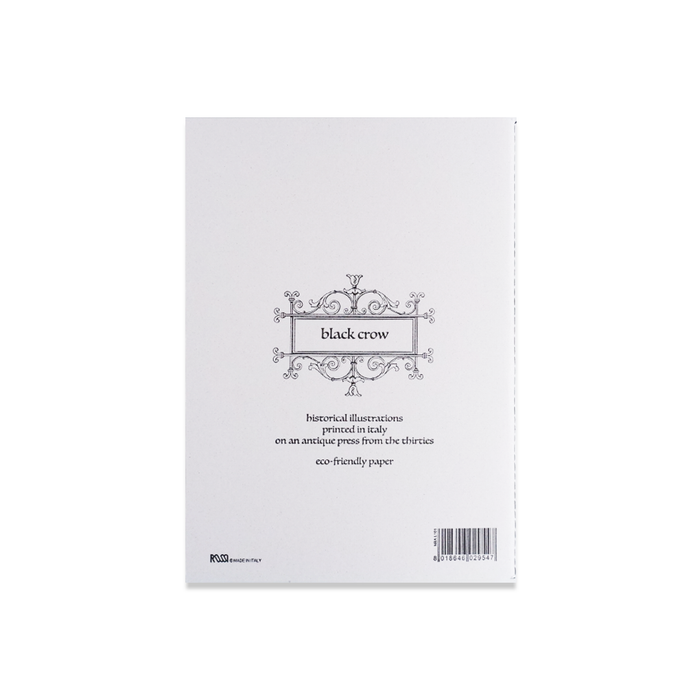 Rossi - Journals - Soft cover - Stitched - Crow - A5 - Papier Plume