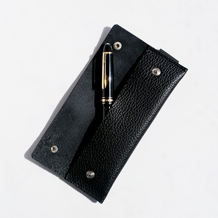 Pen Case - Long - Black - Papier Plume
