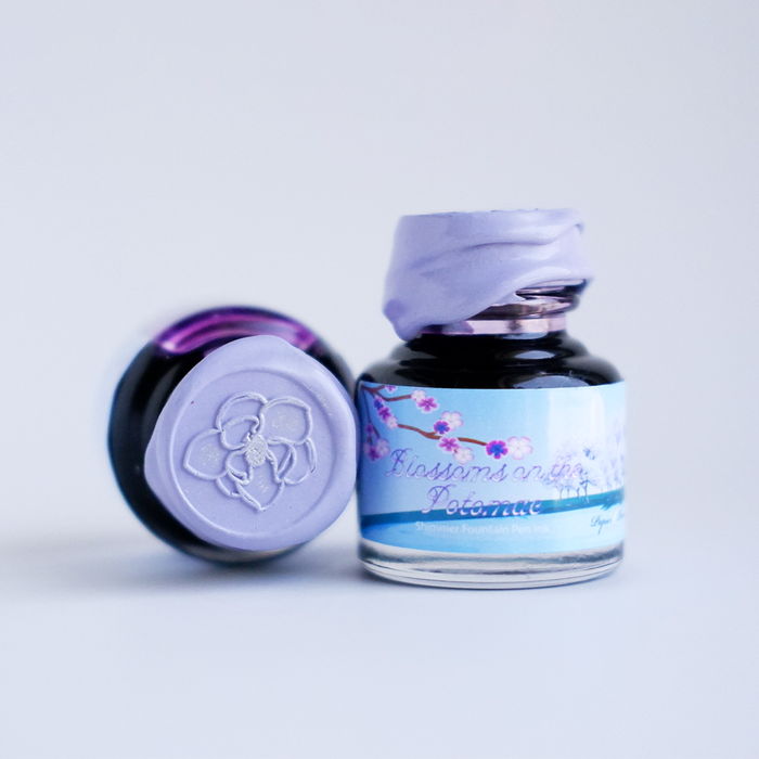 Papier Plume - DC Pen Show - Blossoms on the Potomac Fountain Pen Shimmer Ink - Papier Plume