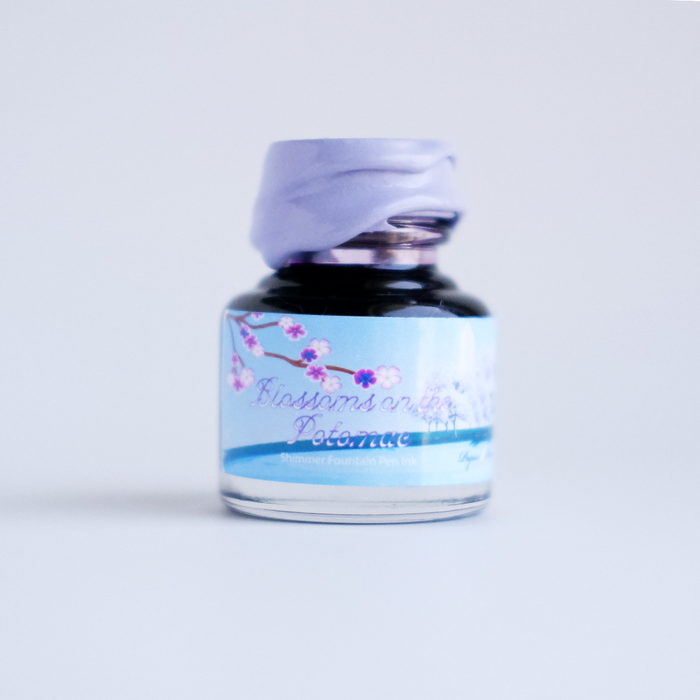 Papier Plume - DC Pen Show - Blossoms on the Potomac Fountain Pen Shimmer Ink - Papier Plume