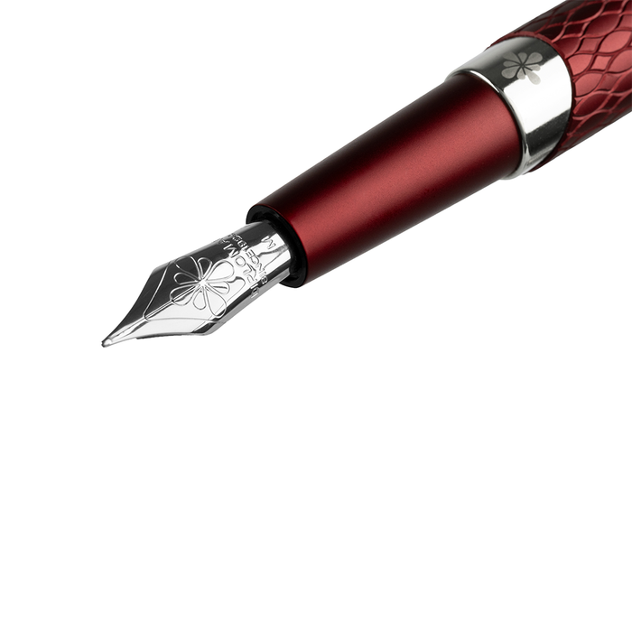 Diplomat - Cobra - Fountain Pen -  Burgundy Red