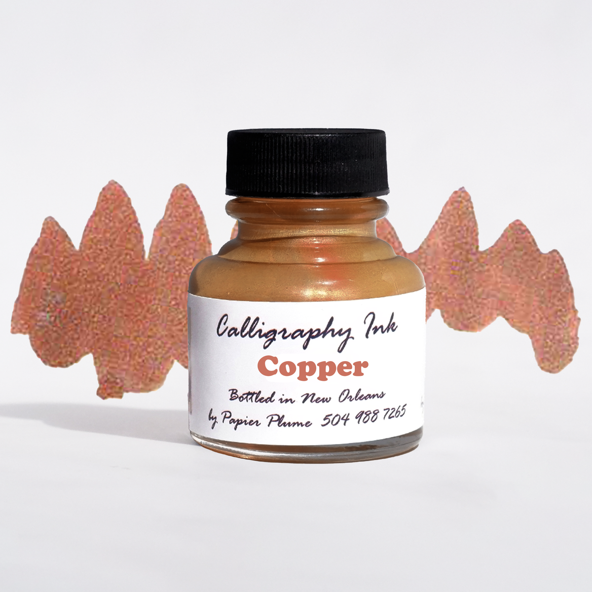 Bottled Metallic Calligraphy Inks - Copper– Papier Plume