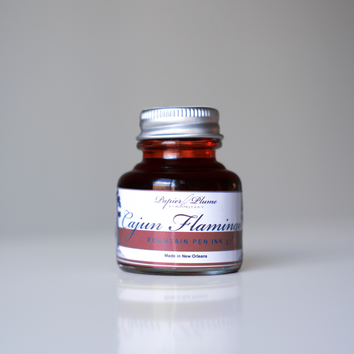 Papier Plume - Fountain Pen Ink - Cajun Flamingo - 30ml
