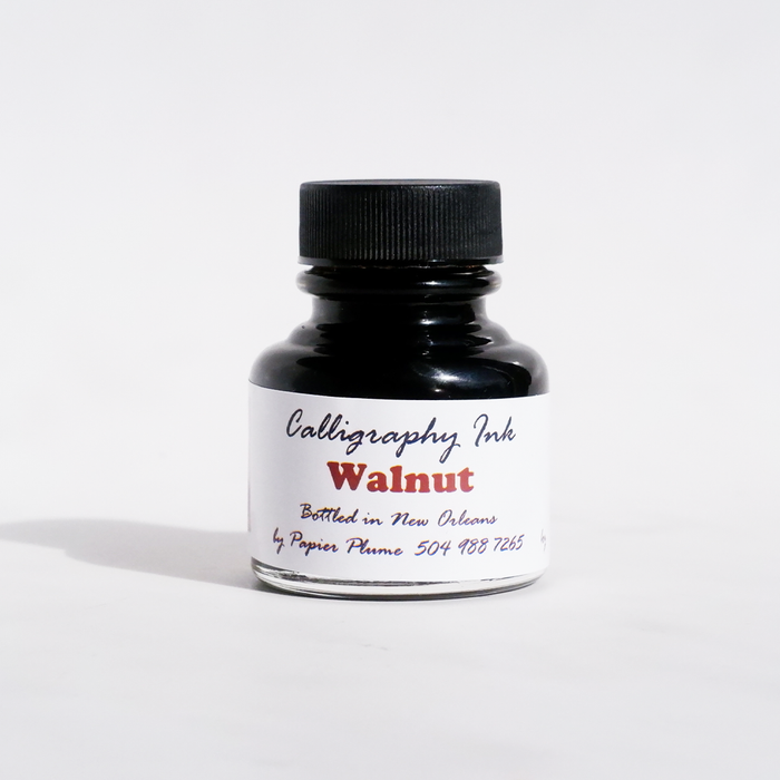Bottled Calligraphy Inks - Walnut - Papier Plume