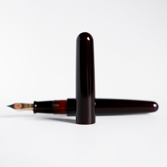 Cathay - Cigar Tamenuri - Fountain Pen - Aka - Papier Plume