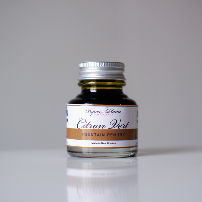Papier Plume - Fountain Pen Ink - Citron Vert - Papier Plume