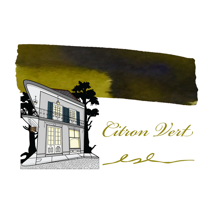 Papier Plume - Fountain Pen Ink - Citron Vert - Papier Plume