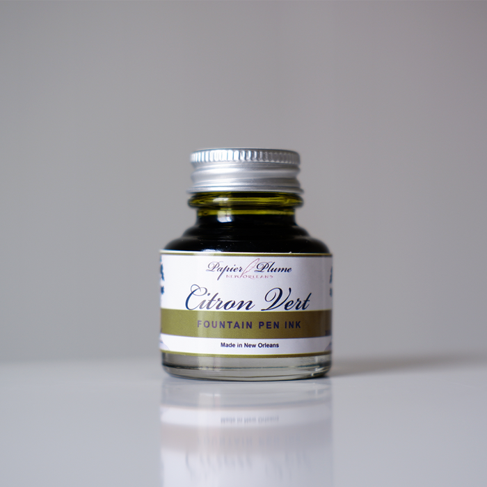 Papier Plume - Fountain Pen Ink - Citron Vert