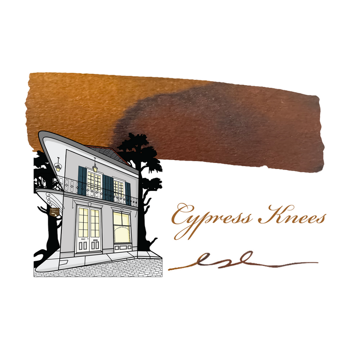 Papier Plume - Fountain Pen Ink - Cypress Knees - 15ml