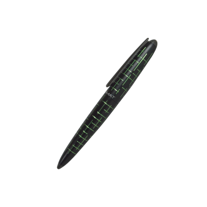 Diplomat - Elox Fountain Pen - Black/Green Matrix - Papier Plume