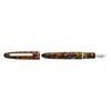 Open Esterbrook Estie fountain pen with silver fittings, showcasing its elegant design and smooth ink flow.