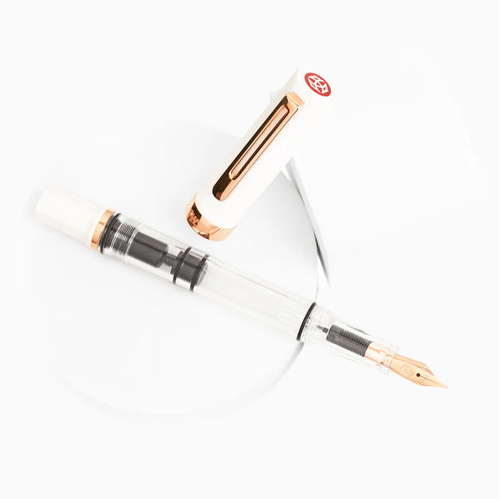 Twsbi - Eco - White RoseGold- Fountain Pen