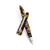 Esterbrook Estie fountain pen with silver fittings, showcasing a sleek design and elegant craftsmanship.