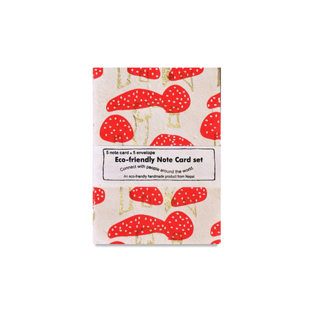 Giftsland - Mushroom - Notecards - Papier Plume