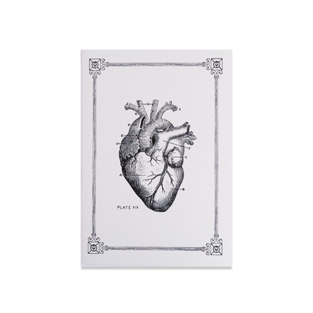 Rossi - Journals - Soft cover - Stitched - Heart - A5 - Papier Plume