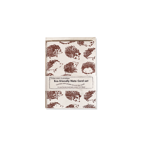 Giftsland - Hedgehog - Notecards - Papier Plume