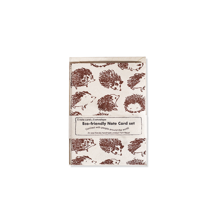 Giftsland - Hedgehog - Notecards - Papier Plume