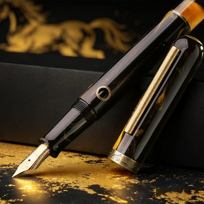 Nahvalur - Pen of the Year - Horse - Limited Edition - Papier Plume