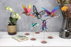 DIY Table Display Wood - birds and insects