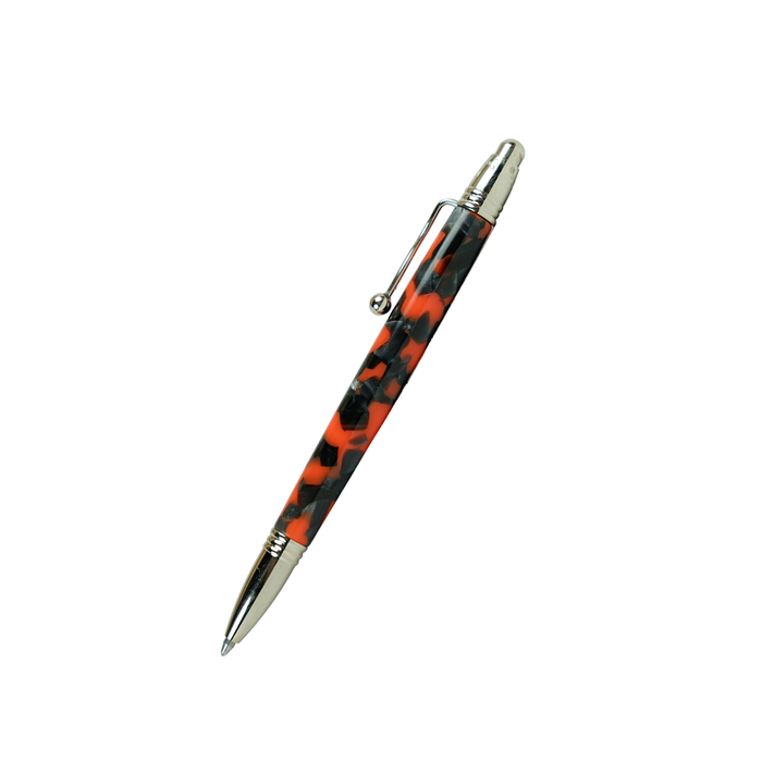 Jean-Pierre Lepine - Indigo Classic Murano - Ballpoint - Black and Orange