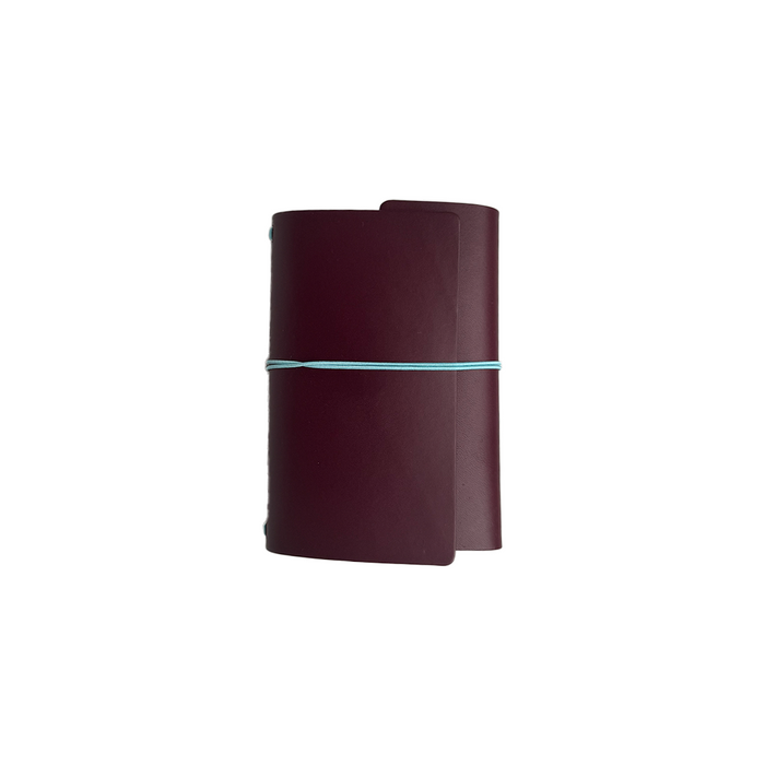 Imperfect Concepts - #13 - Jasper - Maroon - A6 Trifold Folio