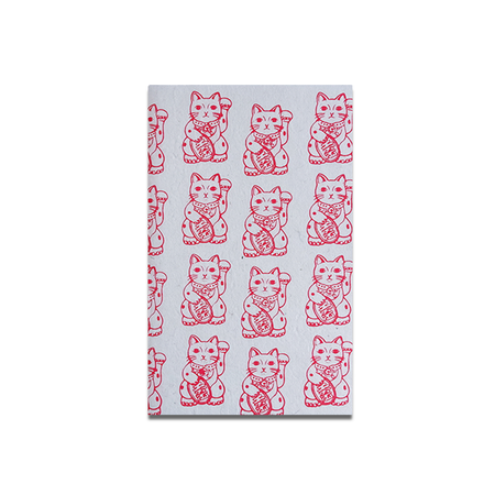 Giftsland - Lucky Cat - Journal - Papier Plume