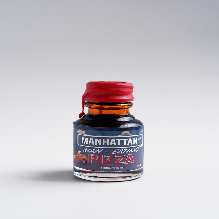 Papier Plume - Manhattan Man-Eating Pizza - Fountain Pen Ink Set - Papier Plume